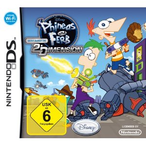 Phineas & Ferb: Quer durch die 2. Dimension [DS] - Der Packshot