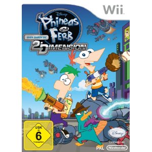 Phineas & Ferb: Quer durch die 2. Dimension [Wii] - Der Packshot