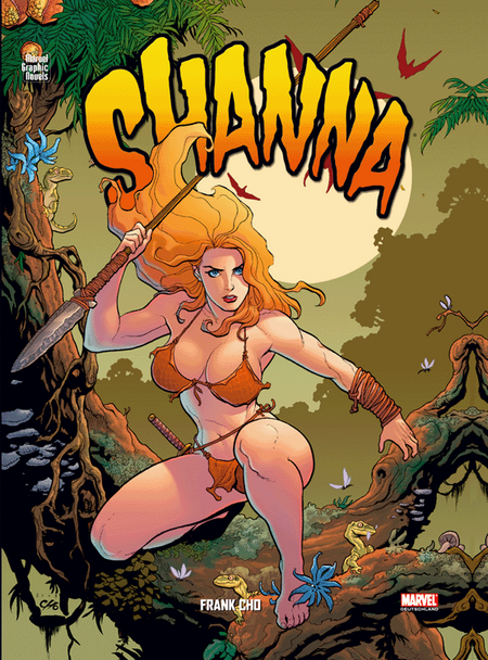 Marvel Graphic Novels 9: Shanna - Das Cover