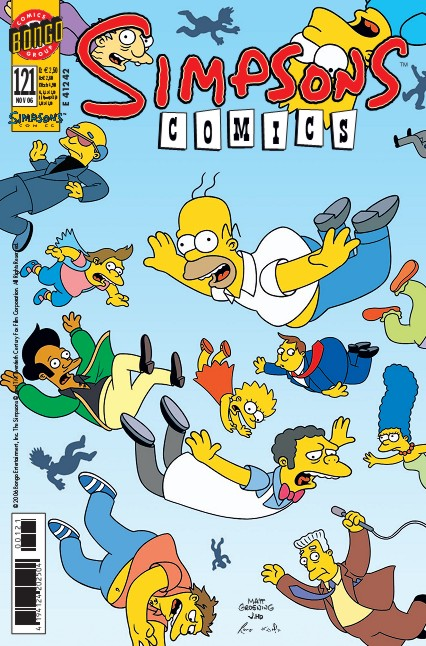 Simpsons Comics 121 - Das Cover