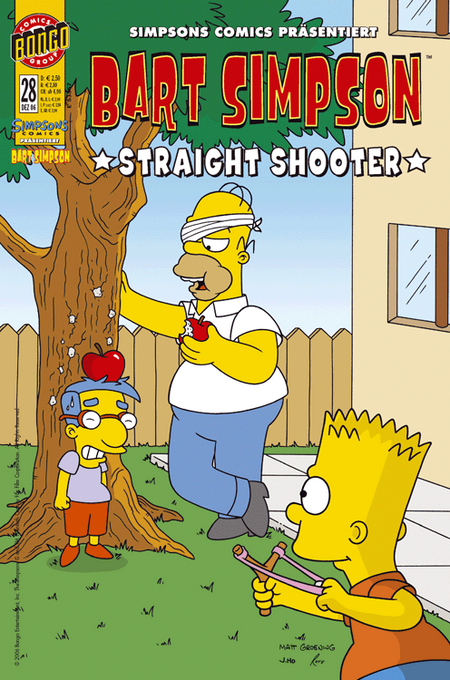 Bart Simpson Comics 28 - Das Cover