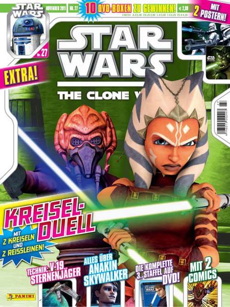 Star Wars Clone Wars Magazin 27 - Das Cover