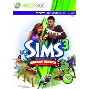 Die Sims 3: Einfach tierisch [Xbox 360] - Der Packshot