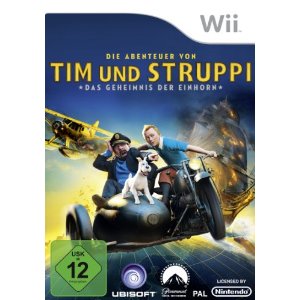 Die Abenteuer von Tim & Struppi: Das Geheimnis der Einhorn [Wii] - Der Packshot