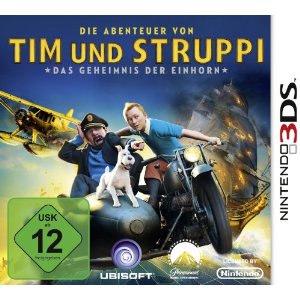 Die Abenteuer von Tim & Struppi: Das Geheimnis der Einhorn [3DS] - Der Packshot