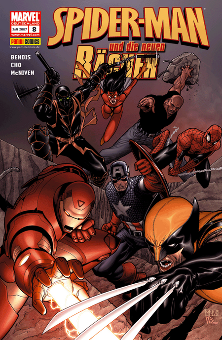 Spider-Man & Die neuen Rächer 8 - Das Cover