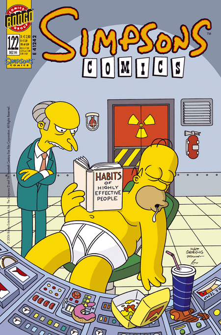 Simpsons Comics 122 - Das Cover