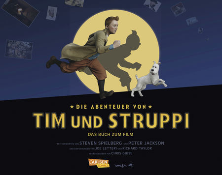 Das Buch zum Film: Die Abenteuer von Tim und Struppi - Das Cover