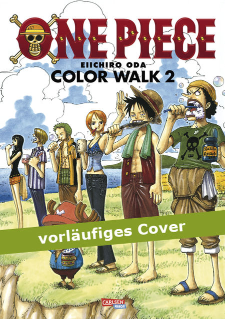 One Piece: Color Walk 2  - Das Cover