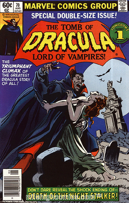 Marvel Horror: Die Gruft von Dacula 12 SC - Das Cover