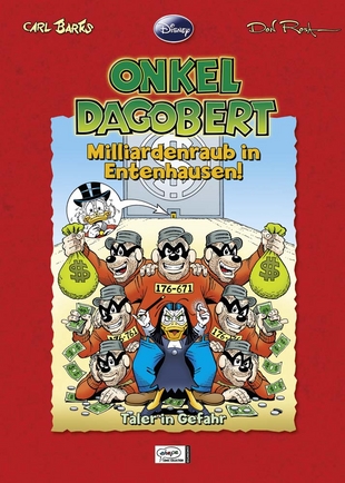 Disney: Onkel Dagobert - Milliardenraub in Entenhausen - Das Cover