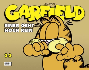 Garfield 32: Einer geht noch rein - Das Cover