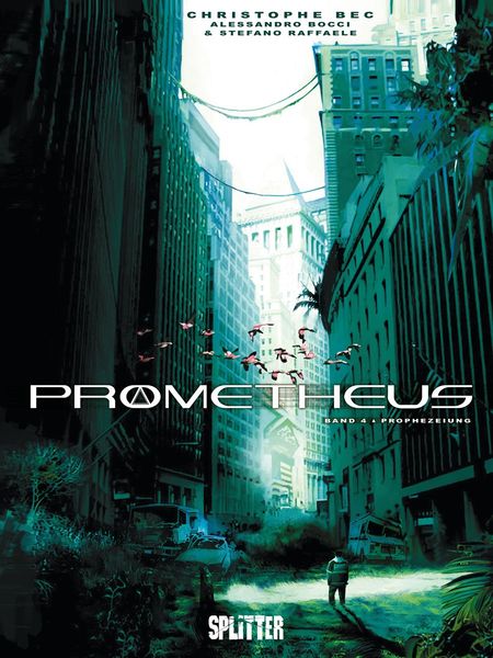 Prometheus 4: Prophezeiung - Das Cover