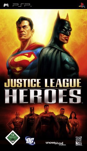 Justice League Heroes (PSP) - Der Packshot