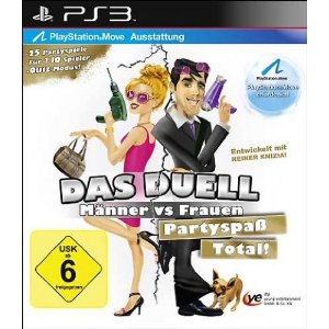 Das Duell - Männer vs. Frauen: Partyspaß Total! (Move) [PS3] - Der Packshot