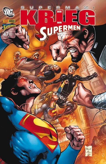 Superman Sonderband 47: Der Krieg der Supermen - Das Cover