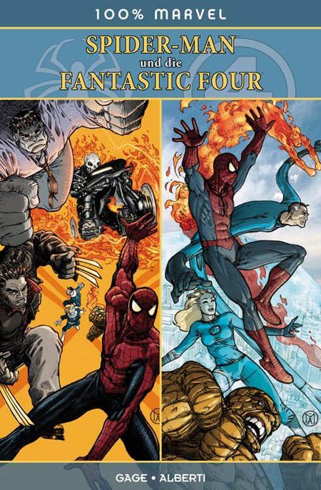 100% Marvel 59: Spider-Man und die Fantastic Four - Das Cover