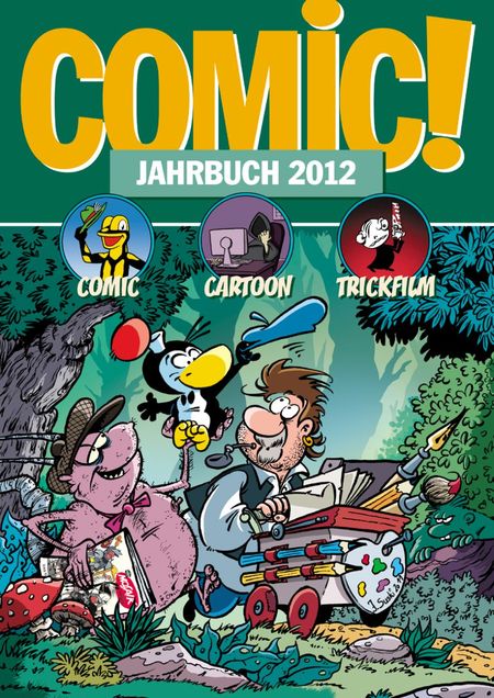 Comic! Jahrbuch 2012 - Das Cover