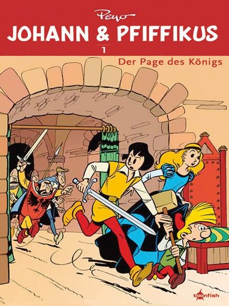 Johann & Piffikus 1: Der Page des Königs - Das Cover