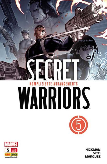 Secret Warriors 5: Komplizierte Arrangements - Das Cover