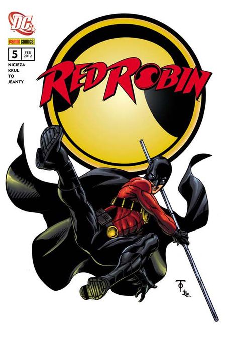 Red Robin 5: Randale im Unternet - Das Cover