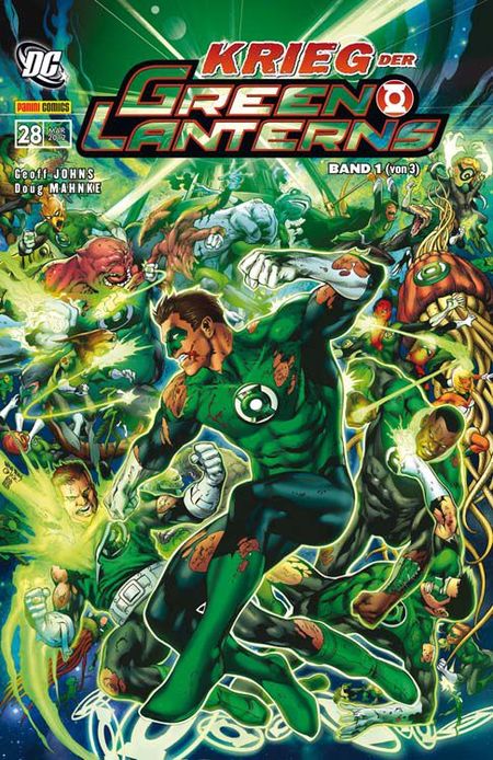 Green Lantern 28: Krieg der Green Lanterns 1 - Das Cover