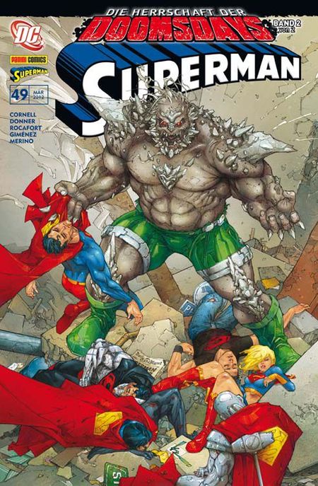 Superman Sonderband 49: Die Herrschaft der Doomsdays 2 (von 2) - Das Cover