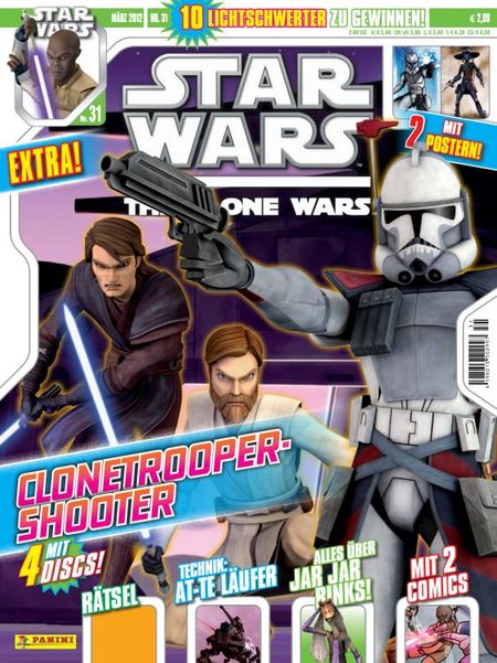 Star Wars: The Clone Wars Magazin 31 - Das Cover