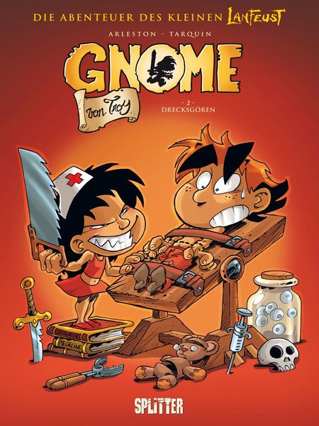 Die Gnome von Troy  2: Drecksgören - Das Cover