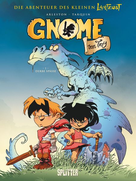 Die Gnome von Troy 1: Derbe Späße - Das Cover
