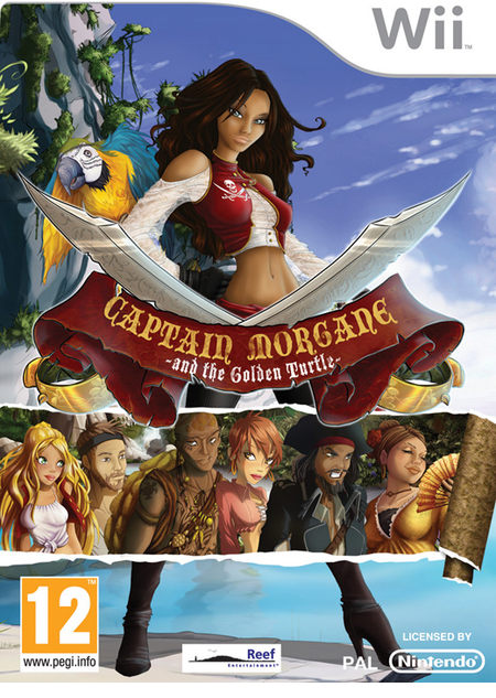 Captain Morgane and the Golden Turtle [Wii] - Der Packshot