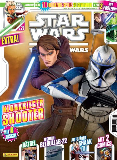 Star Wars Clone Wars Magazin 32 - Das Cover