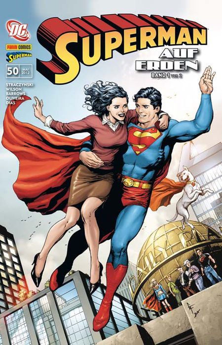 Superman Sonderband 50: Auf Erden 1 - Das Cover
