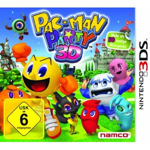 Pac-Man Party 3D [3DS] - Der Packshot