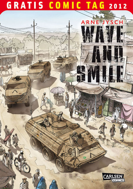 Wave and Smile - Gratis Comic Tag 2012 - Das Cover