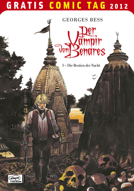 Der Vampir von Benares - Das Cover
