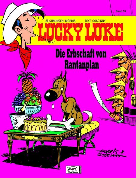 Lucky Luke 53: Die Erbschaft von Rantanplan - Das Cover