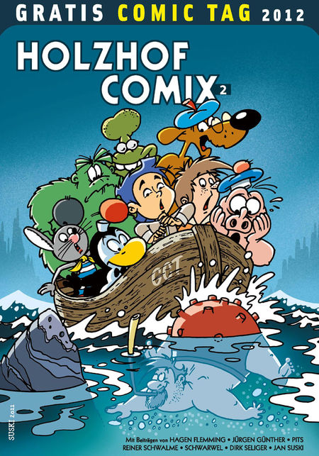 Holzhof Comix 2 - Gratis Comic Tag 2012  - Das Cover