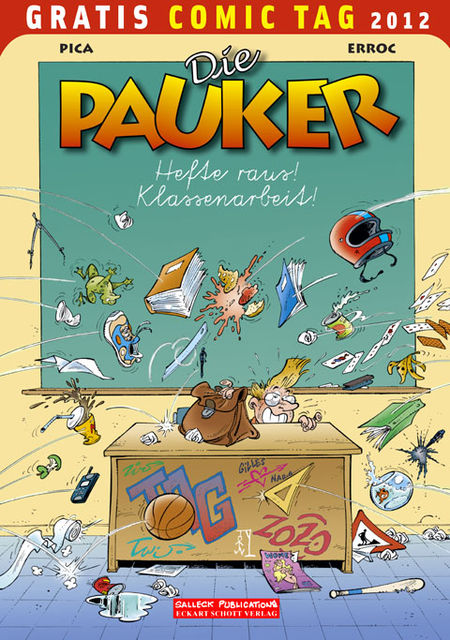 Die Pauker / Zauberschule Abrakadabra - Gratis Comic Tag 2012 - Das Cover