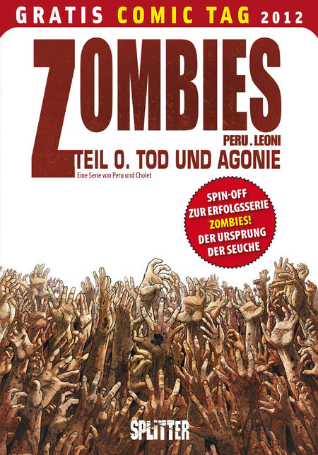 Zombies 0: Tod und Agonie - Das Cover