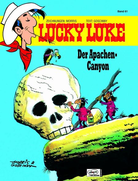 Lucky Luke 61: Der Apachen-Canyon - Das Cover