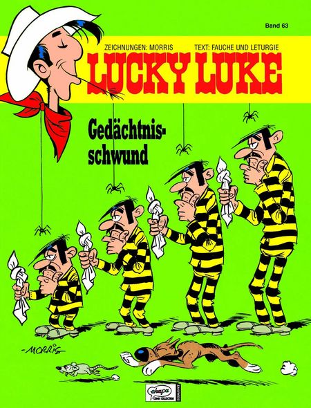 Lucky Luke 63: Gedächtnisschwund - Das Cover