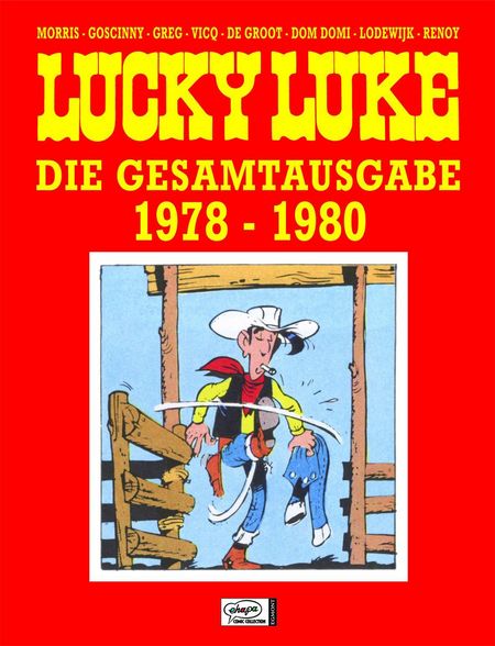 Lucky Luke: Die Gesamtausgabe Band 16: 1978-1980 - Das Cover