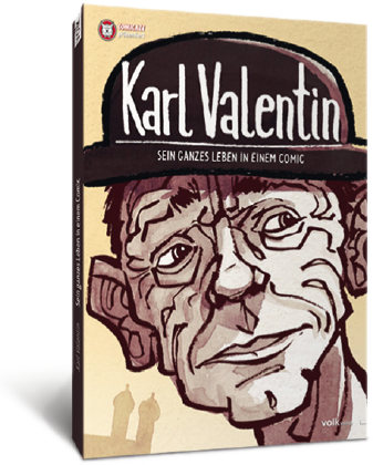 Karl Valentin: Sein ganzes Leben in einem Comic - Das Cover