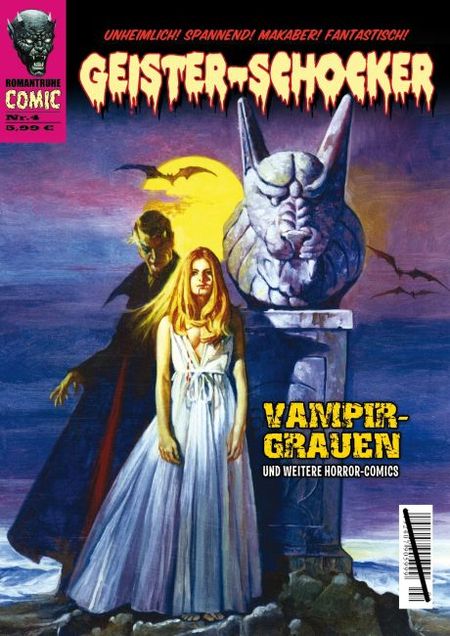 Geister-Schocker 4: Vampiergrauen und weitere Horrorcomics  - Das Cover