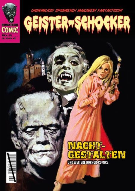 Geister-Schocker 5: Nachtgestalten und weitere Horrorcomics - Das Cover