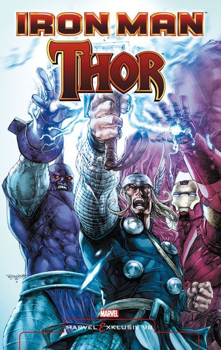 Marvel Exklusiv 98: Iron Man/Thor HC - Das Cover