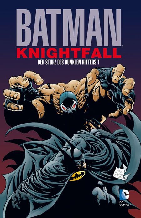 Batman: Knightfall - Der Sturz des dunklen Ritters 1 SC - Das Cover