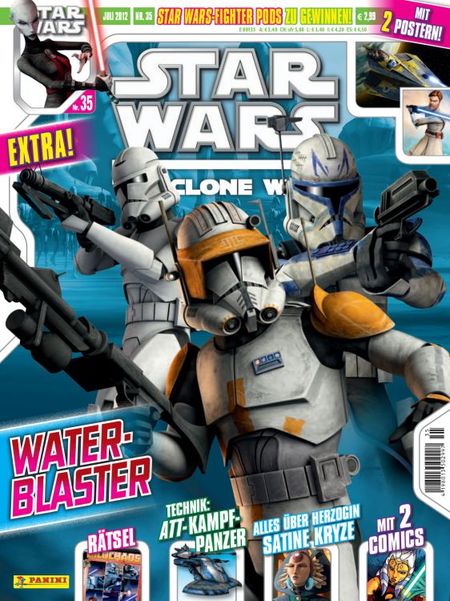 Star Wars Clone Wars Magazin 35 - Das Cover