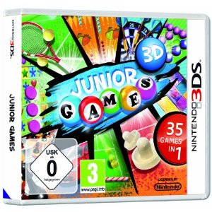 Junior Games 3D [3DS] - Der Packshot